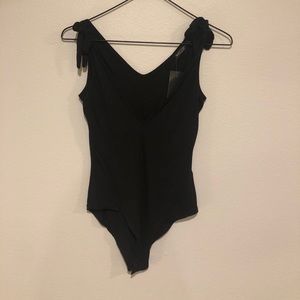 Deep V bodysuit
